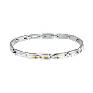 Sector Bracelet pour homme en Acier - 0.020 g - taille : 18.53CM - SAVK12