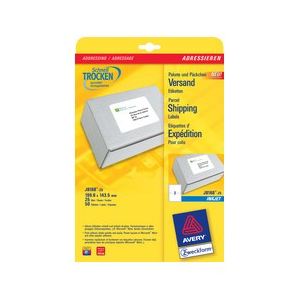 Avery-Zweckform 25 &eacute;tiquettes d'adresses (19,96 x 28,91 cm)