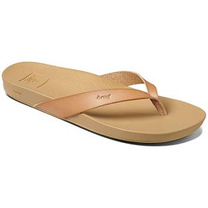 Reef Women's Cushion Bounce Court - Sandales taille 6, brun/orange/beige