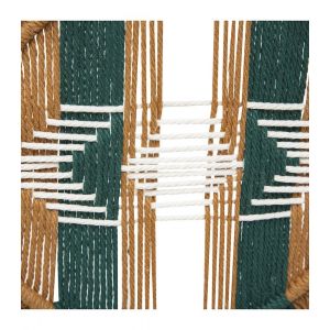 Image de Statuette D&eacute;co Macram&eacute; "Alicante" 30cm Multicolore Prix