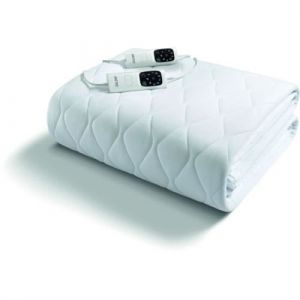 Imetec Chauffe Matelas - Chauffant Confort Surmatelas Chauffant - 2 Places Adapto Maxi, 195x165 Cm - 6 Températures - Tissu Hypoallergénique - Température Cons