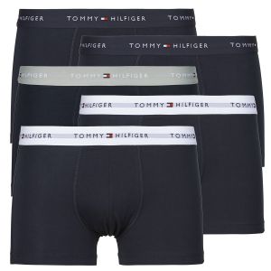 Tommy Hilfiger Boxer Signature Trunk noir gris blanc (5 unit&eacute;s) - XL