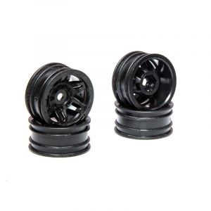 Axial 1.0 Rockster Wheels Noir (4pcs) - SCX24 -