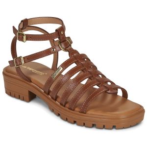 Sandales Les Tropeziennes par M.Belarbi HURANUS Marron - Taille 36,37,38,39,40,41