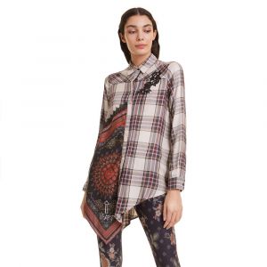 Image de Desigual Chemise 19WWCW39 Beige - Taille EU XXL,EU S,EU XL,EU XS