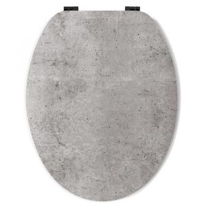 Gelco Abattant wc mdf 100% fsc real Gris