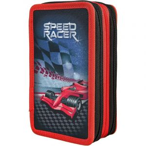 Undercover Scooli triple trousse à crayons speed ra
