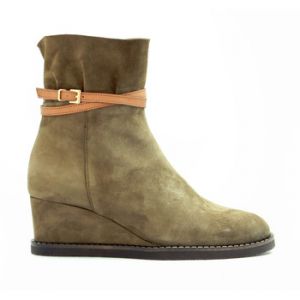 JB Martin Bottines LOUISA - Couleur 36,37,38,39,40,41 - Taille Vert