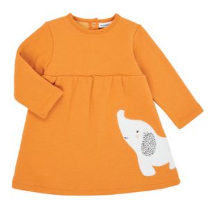 Robe enfant Noukie's Z050083 Orange - Taille 3 mois,6 mois,1 mois