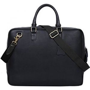 Leathario sac homme porte document sac en cuir sac messager sac ordinateur homme cuirtaille 42 x 31 x 8 cmcouleur Noir taille 42 x