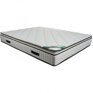 Matelas 180 x 200 cm mousse et coutil bambou ép.23cm - ADANA de NATUREA