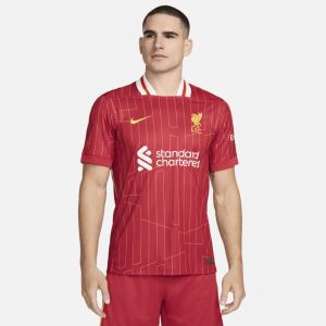 Nike Men's Shirt LFC M NK DF JSY SS Stad HM, Gym Red/White/Chrome Yellow, FN8798-688, S