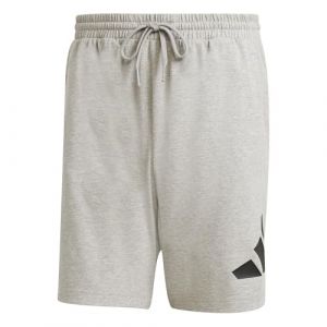 Adidas Pantalons homme short big logo gris/noir