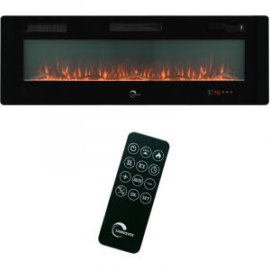 Insert Chemin&eacute;e Electrique Valtaia Plat Sannover 2000 W / 152 cm