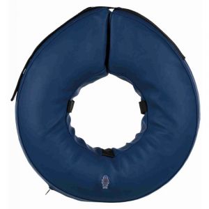 Trixie Collier de protection gonflable bleu pour chien Taille M-L