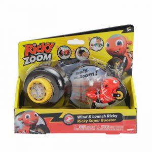 TOMY Ricky Zoom - Lumières Et Sons Ricky - Grande Moto Jouet Avec 8 Sons Et Phrases - Figures D'Action Pour Les Enfants - Pour les Garçons Et Les Filles De 3 Ans Plus - Multicolore