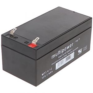 Multipower MP3.4-12 12 Volt 3400 mAh batterie