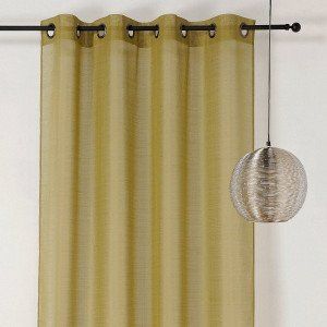 Voilage (145 x 240 cm) Etamine Vert