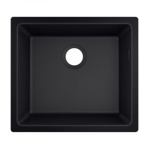 Image de Hansgrohe S510-U450 GS Evier &agrave; encastrer sous plan 450 noir graphite