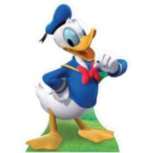 Figurine en carton taille réelle Donald Duck