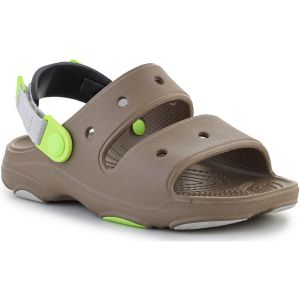 Crocs Mixte enfant Classic All-terrain Sandal K Sabot, Khaki Multi, 32 EU