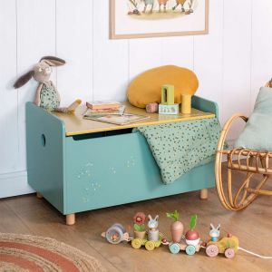 Moulin roty Coffre à jouets Trois petits lapins