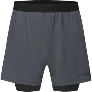 Gore Wear Short GOREWEAR Concurve 5 2en1 gris foncé - XL