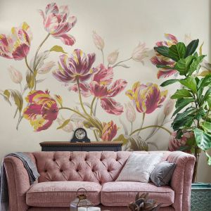 Laura Ashley Papier peint Panoramique Fleurs Gosford
