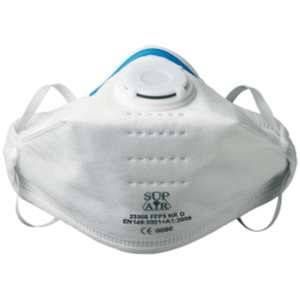 Image de Euro Protection Masque pliable avec soupape FFP3 - Vendu par 20 - Sup air