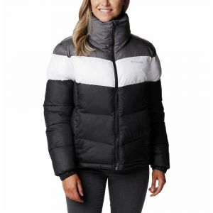 Columbia Veste Puffect Color Blocked XL Black / White / City Grey