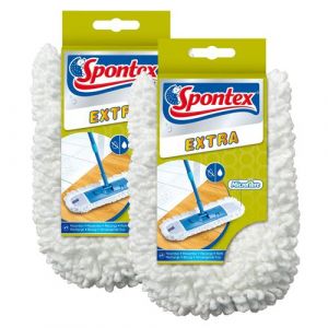 Spontex Lot de 2 Recharges pour Balai Extra