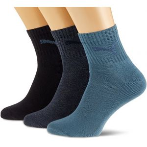 Puma Chaussettes basses - Uni - Homme multicolore Mehrfarbig - bleu - 47-49