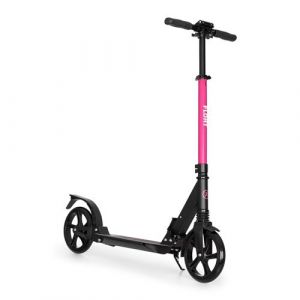 Klarfit Float trottinette 200 mm roues PU ABEC 7 poignées AS-Soft magenta