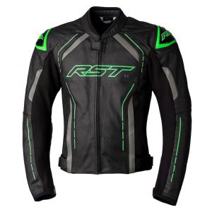RST Veste Cuir S-1 Ce M Green
