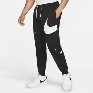 Nike Pantalon semi-brossé Sportswear Swoosh pour Homme - Noir - Taille L - Male