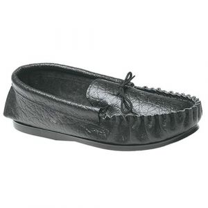 Mokkers Gordon - Chaussons en cuir style mocassins - Homme (45 EUR) (Noir) - UTDF809