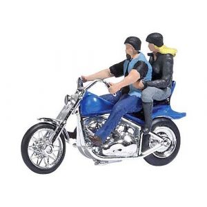 Busch 7860 H0 Moto US avec des pointes de motard