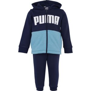 Puma Ensemble 2 pièces sweat + jogging Bleu Marine + Bleu - Taille 2 ans;30 mois;3 ans