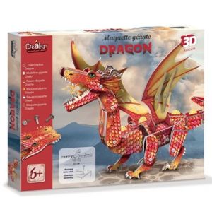 Image de Maquette de dragon en carton