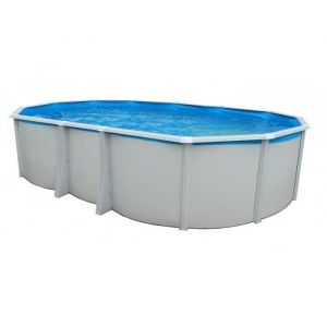 Toi Piscine Piscine hors-sol acier IBIZA Prestige ovale 640X366X132cm filtre &agrave; sable