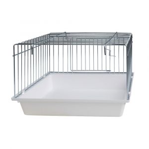 Baignoire exterieur pour oiseaux avec porte m&eacute;tal Nobby Pet