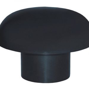 Image de First Plast Chapeau de ventilation pvc gris ardoise, Diam.125 mm