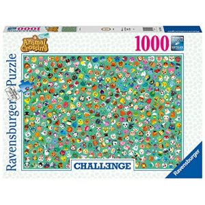 Ravensburger 1000 pièces-Animal Crossing (Challenge Puzzle) Adulte, 4005556174546