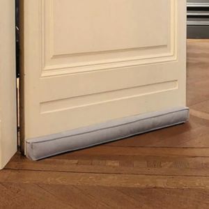 Boudin de porte magnétique - gris clair 100 cm - protection contre les courants d’air et le bruit - carré - différentes tailles