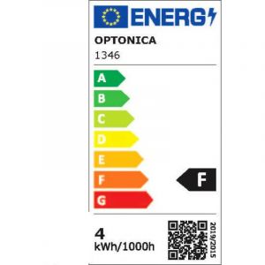 Image de Optonica Ampoule led E27 G45 3,5W équivalent à 28W - Blanc Chaud 2700K