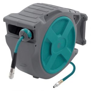 ECD Germany Enrouleur de Tuyau &agrave; Air Comprim&eacute; Automatique 30m + 2m avec Arr&ecirc;t Int&eacute;gr&eacute;,