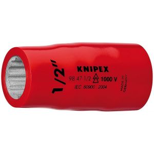 Image de Knipex Douille (douze pans) avec carré femelle 1/2"" - 98 47 7/8"