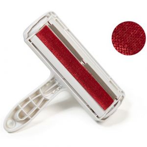Idmarket Brosse de nettoyage anti-poils d'animaux r&eacute;utilisable ramasse poils chien et chat