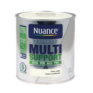Nuance Peinture Multi-support - Blanc - Satin - 0,5L