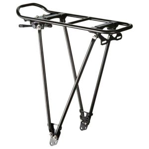 Tubus Racktime Fold-it Luggage Carrier Snap-it 26-28 Inches Black - Black - Taille 26-28 Pouces